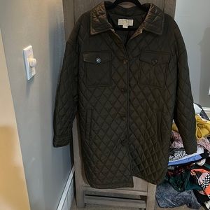 Michael Kors Slim Puffer Coat Sz L